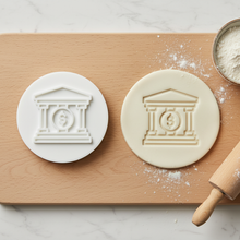 Load image into Gallery viewer, Bank Cookie Stamp - Fondant Embosser