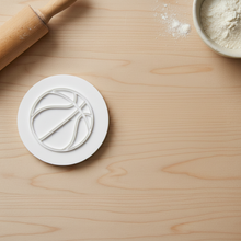 Load image into Gallery viewer, Basketball Cookie Stamp - Fondant Embosser