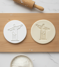 Load image into Gallery viewer, Christ redeemer Cookie Stamp, Fondant Embosser