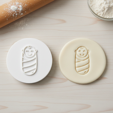 Load image into Gallery viewer, Newborn Cookie Stamp - Fondant Embosser
