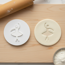 Load image into Gallery viewer, Ballet Cookie Stamp - Fondant Embosser