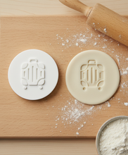 Load image into Gallery viewer, Suitcase Cookie Stamp, Fondant Embosser