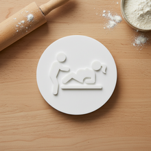 Load image into Gallery viewer, Birth Cookie Stamp - Fondant Embosser
