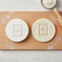 Load image into Gallery viewer, Pitch Cookie Stamp - Fondant Embosser