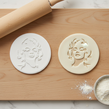 Load image into Gallery viewer, Marilyn monroe Cookie Stamp, Fondant Embosser