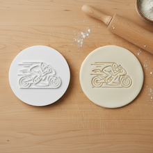 Load image into Gallery viewer, MotoGP 2 Cookie Stamp - Fondant Embosser