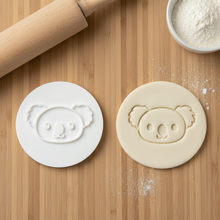 Load image into Gallery viewer, Koala Face Cookie Stamp - Fondant Embosser