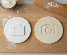 Load image into Gallery viewer, Camera Cookie Stamp, Fondant Embosser