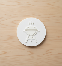 Load image into Gallery viewer, BBQ Grill Cookie Stamp, Fondant Embosser