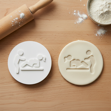 Load image into Gallery viewer, Birth Cookie Stamp - Fondant Embosser