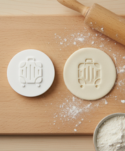 Load image into Gallery viewer, Suitcase Cookie Stamp, Fondant Embosser