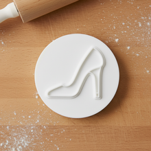 Load image into Gallery viewer, High Heel Cookie Stamp - Fondant Embosser