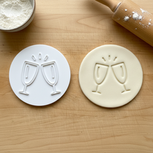 Load image into Gallery viewer, Cheers Cookie Stamp - Fondant Embosser