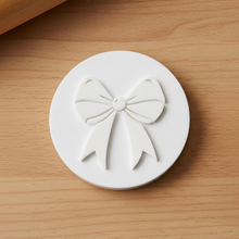 Load image into Gallery viewer, Bow Cookie Stamp, Fondant Embosser