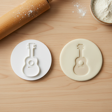 Load image into Gallery viewer, Guitar Cookie Stamp - Fondant Embosser