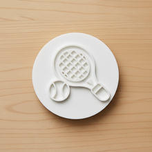 Load image into Gallery viewer, Tennis Cookie Stamp - Fondant Embosser