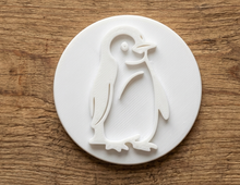 Load image into Gallery viewer, Penguin Cookie Stamp, Fondant Embosser