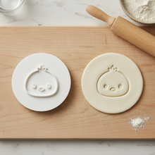 Load image into Gallery viewer, Chicken Face Cookie Stamp - Fondant Embosser