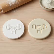 Load image into Gallery viewer, Strong Cookie Stamp - Fondant Embosser