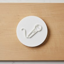 Load image into Gallery viewer, Mic Cookie Stamp - Fondant Embosser