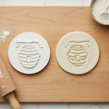 Load image into Gallery viewer, Beehive Cookie Stamp - Fondant Embosser
