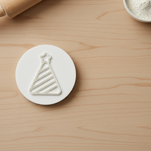 Load image into Gallery viewer, Birthday Hat Cookie Stamp - Fondant Embosser