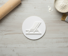 Load image into Gallery viewer, Sun deck Cookie Stamp, Fondant Embosser