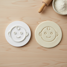 Load image into Gallery viewer, Baby Face Cookie Stamp - Fondant Embosser