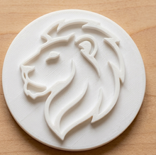 Load image into Gallery viewer, Lions head Cookie Stamp, Fondant Embosser