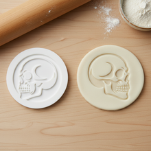 Load image into Gallery viewer, Skull Cookie Stamp, Fondant Embosser
