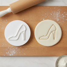 Load image into Gallery viewer, High Heel Cookie Stamp - Fondant Embosser