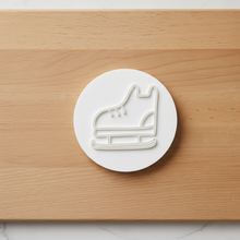 Load image into Gallery viewer, Ice Skate Cookie Stamp - Fondant Embosser