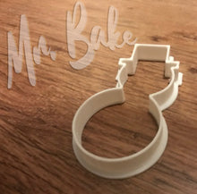 Load image into Gallery viewer, Snowman Cookie Cutter