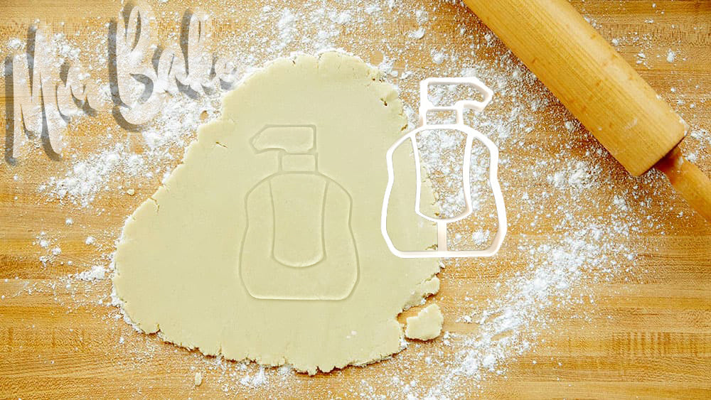 Hand Sanitizer Cookie Cutter