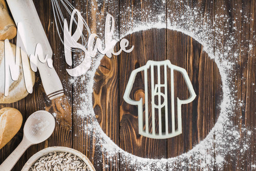 Football Shirt Custom Number Cookie Cutter